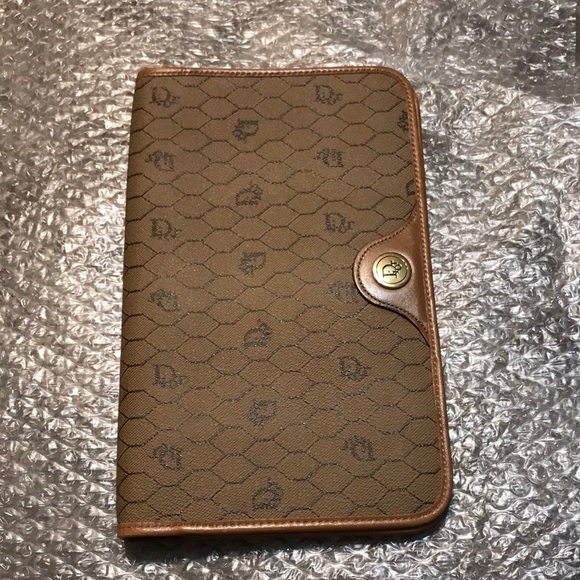 Christian Dior Flap Shoulder Bag/Clutch Bag authentic - VINTAGE - Picture 14 of 16